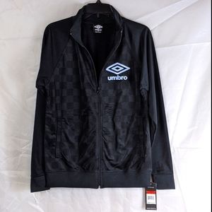 NWT UMBRO BLACK LIGHTWEIGHT JACKET COAT